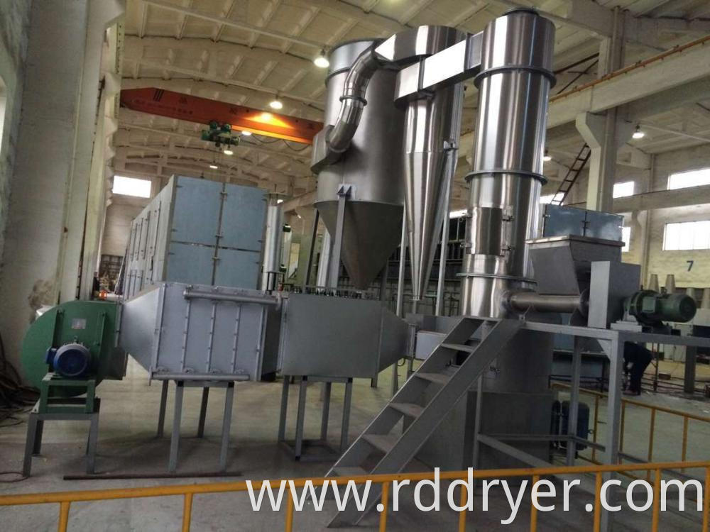 High Speed Revolving Flash Vaporization Dryer